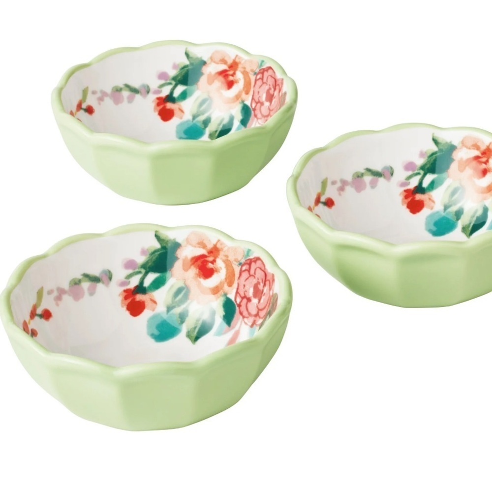The Pioneer Woman Painted Meadow 4-Piece Ceramic Condiment Set - Picture 4 of 5